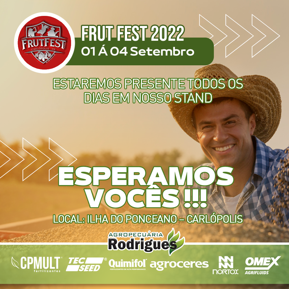 Campanha Agropecuaria Rodrigues Frut Fest 2022